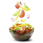 A bowl of healthy salad